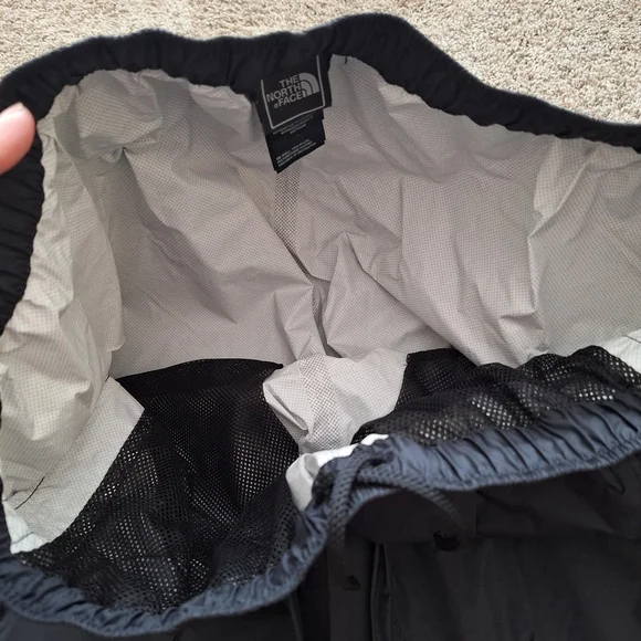 THE NORTH FACE Mens L Black Pants DRYVENT LIGHTWEIGHT WATERPROOF SHELL Nylon - Picture 5 of 15